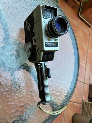 Cámara Vintage Cinemax-8E Auto Zoom Años 60