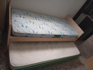 Cama nido con colchones