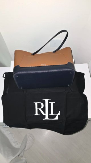 Bolso Tote Grande Ralph Lauren Karly