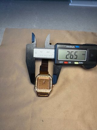 Orologio donna bronzo con strass