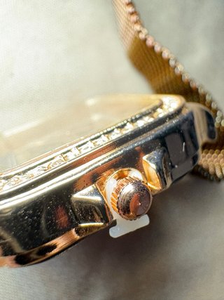 Orologio donna bronzo con strass