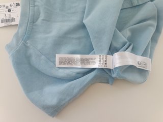 Camiseta Crop Bershka California Talla S