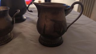 Juego de 5 piezas de metal decorativas