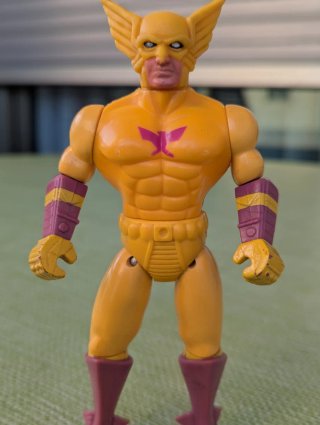 Figura Battlehawks skywing Acamas toys 1986 x-cha