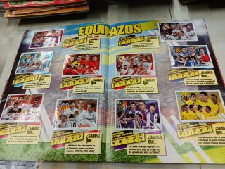 Álbum Liga BBVA 2013-2014 Panini incompleta - leer