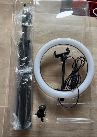 Ring Light LED con trípode 160cm