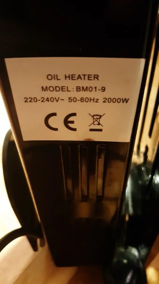 Calefactor negro