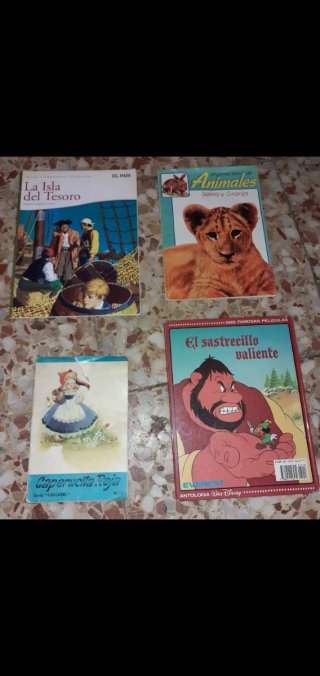 4 libros infantiles