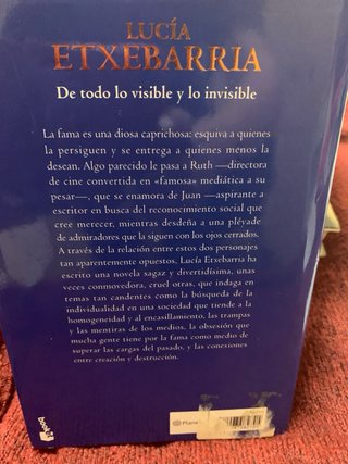 De todo lo visible y lo invisible de Lucía E.