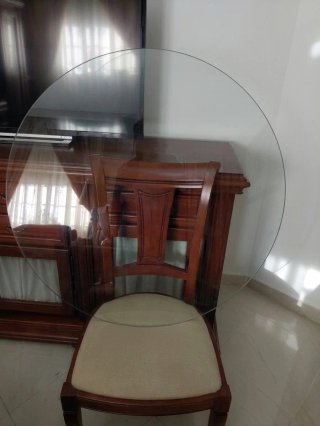 Cristal Mesa Redonda 90cm