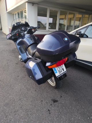 BMW R1150RT Azul Touring.