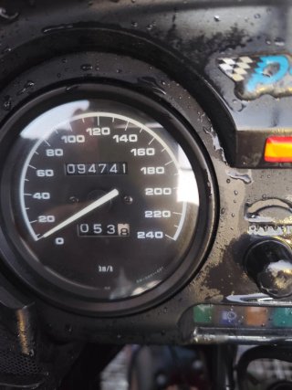 BMW R1150RT Azul Touring.