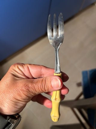 Set posate dessert/antipasto inox