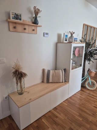 Conjunto de muebles salón y habitación