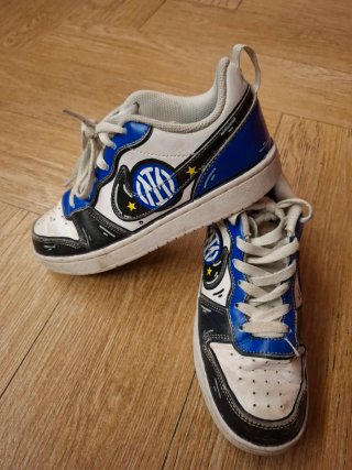 Scarpe Nike Blu e Bianche