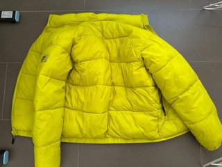 Plumífero Zara Amarillo Hombre