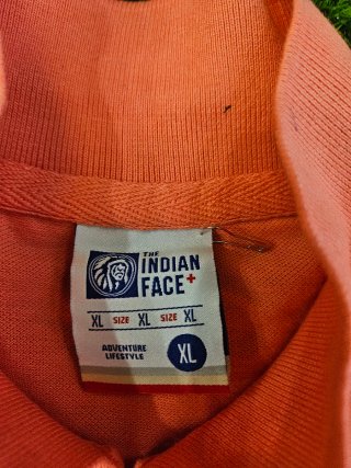 Polo rosa Indian Face manga corta