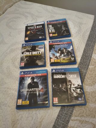 Pack 6 Juegos PS4 y PS5