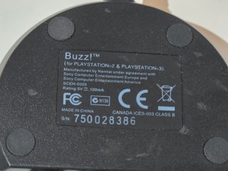 Buzz Buzzers PS2 y PS3 (Sony)