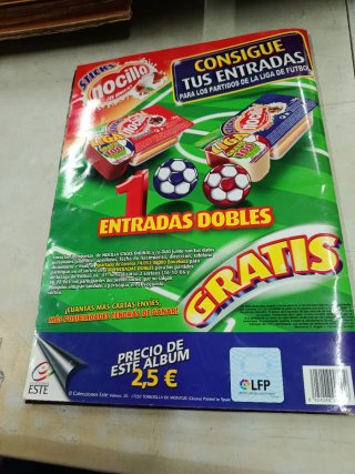 Álbum Liga 2006-2007 Incompleta - leer