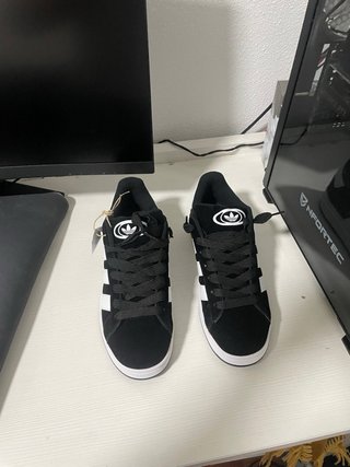 Adidas Campus Zapatillas Negras Blancas