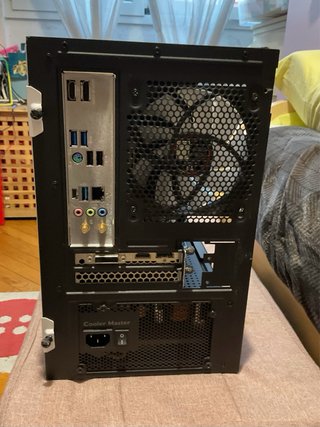 Case Mini PC Gaming Bianco con interni neri