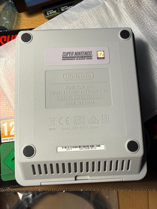 Consola Super Nintendo SNES Classic Mini