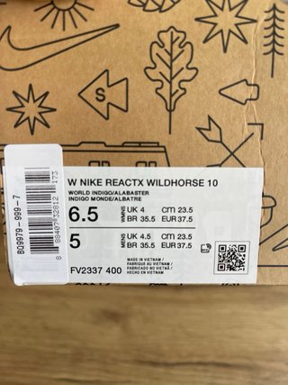 Nike Reactx Wildhorse 10