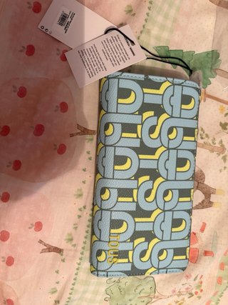 Cartera Tous Azul y Amarilla Nueva