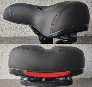 Sillín cómodo 25×21cm para bicicleta