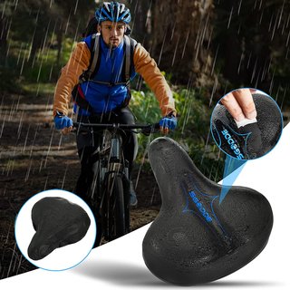 Sillín cómodo 25×21cm para bicicleta