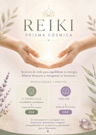 Sesión de Reiki