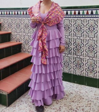 Traje Flamenca Licra