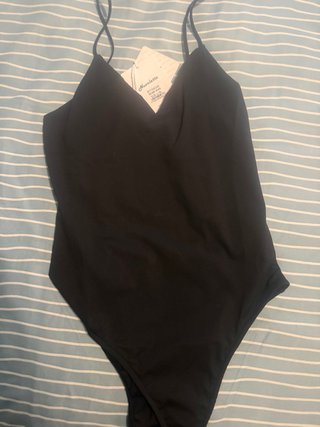 Body Nuvoletta Negro Talla S