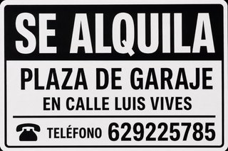 Se alquila plaza de garaje
