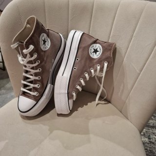 Converse Marrones Plataforma
