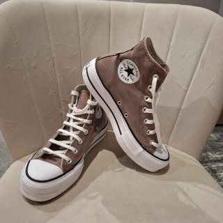 Converse Marrones Plataforma