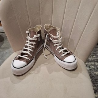 Converse Marrones Plataforma