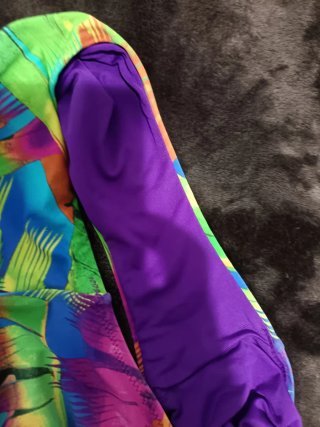 Bañador estampado tropical