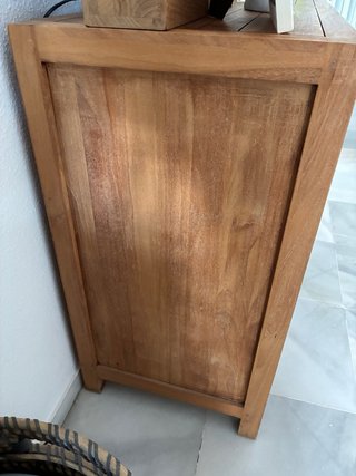 Cómoda de madera maciza