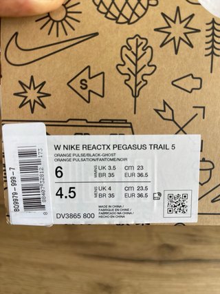 Nike Reactx Pegasus Trail 5