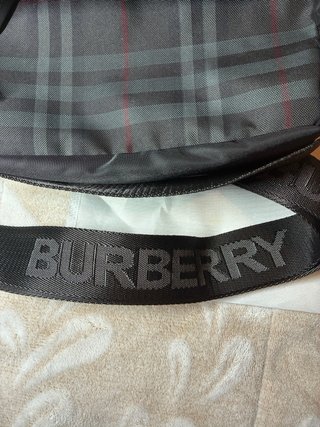 Borsa a tracolla Burberry nera