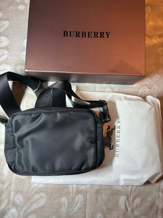 Borsa a tracolla Burberry nera