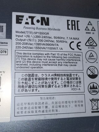 SAI EATON 5P1550GR.
