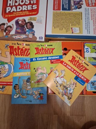 Juegos Escape Game Asterix y Hijos vs Padres