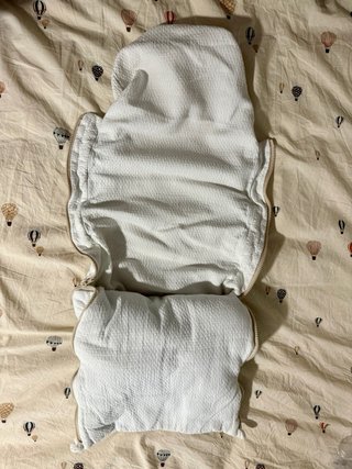 Saco Bajera Cochecito Dolby Blanco