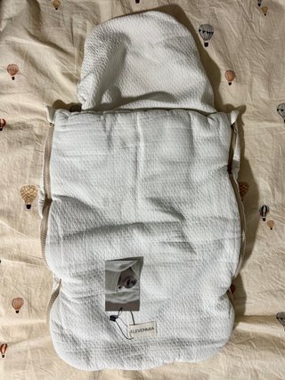 Saco Bajera Cochecito Dolby Blanco