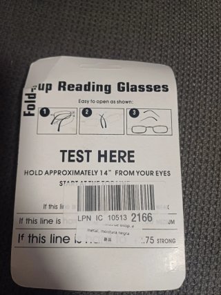 Gafas Lectura Plegables Metal Hubeye +3.50