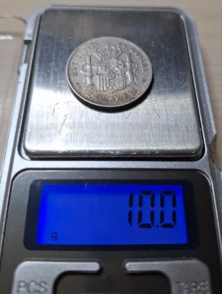 Moneda 2 Pesetas 1882 *82 España 🇪🇸