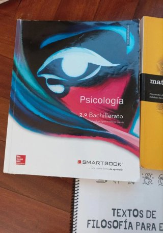 Lote libros 2° Bachillerato